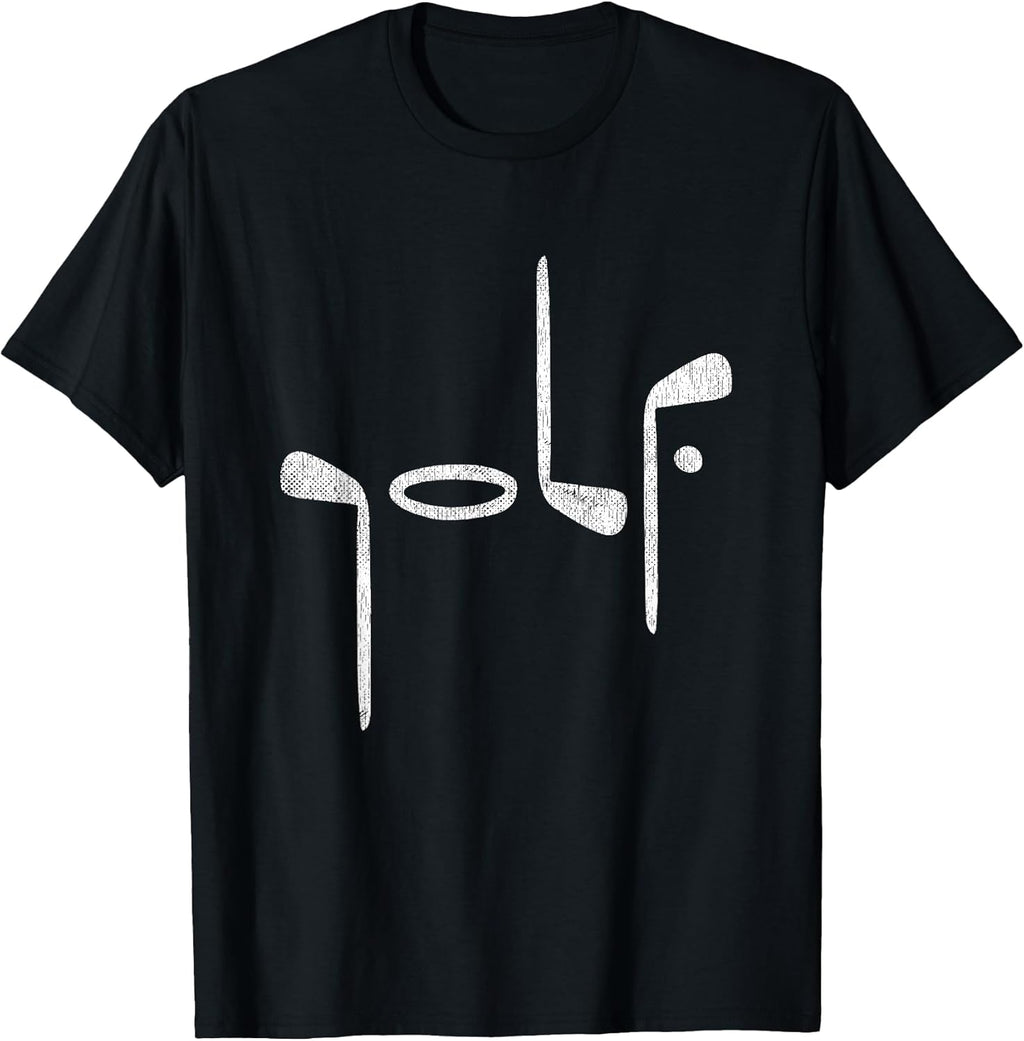 Golf Minimalist Logo Women Fan Men Golfer - Adult & Kids T-Shirts, Sweatshirts & Hoodies apparel design preview 1