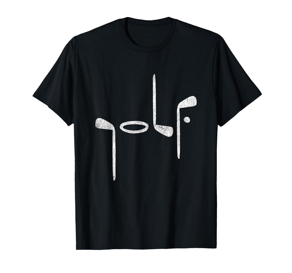 Golf Minimalist Logo Golf Fan Golfer T-Shirt - Unique Graphic for Adults - T-Shirt, Sweatshirt, Hoodie