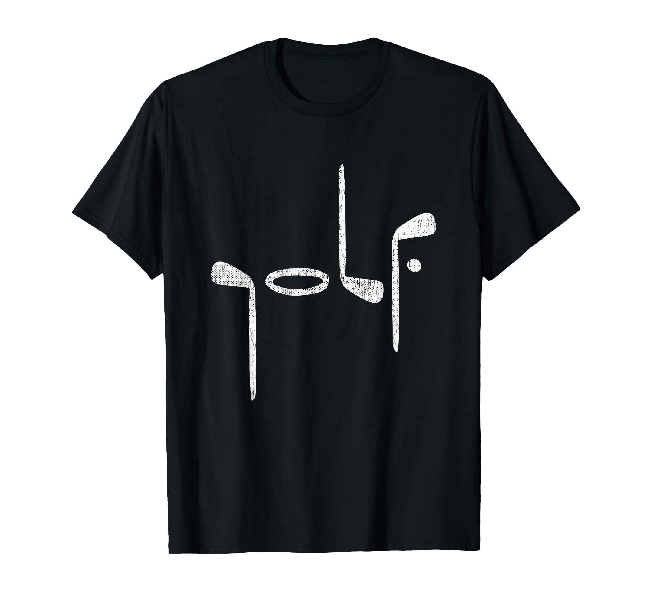 Golf Minimalist Logo Golf Fan Golfer T-Shirt - Unique Graphic for Adults - T-Shirt, Sweatshirt, Hoodie