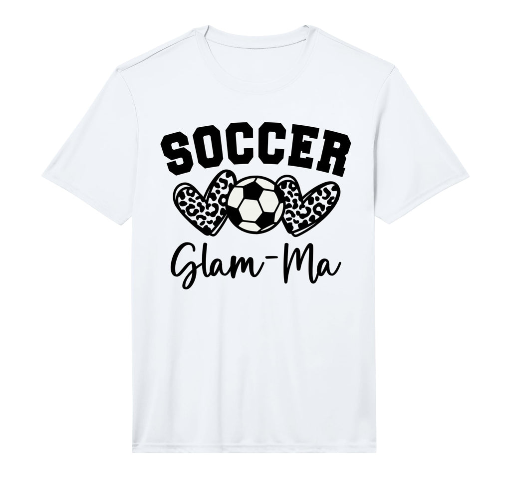 Soccer Glam Ma Matching Family T-Shirt - Minimalist Print for Adults - T-Shirt, Sweatshirt, Hoodie