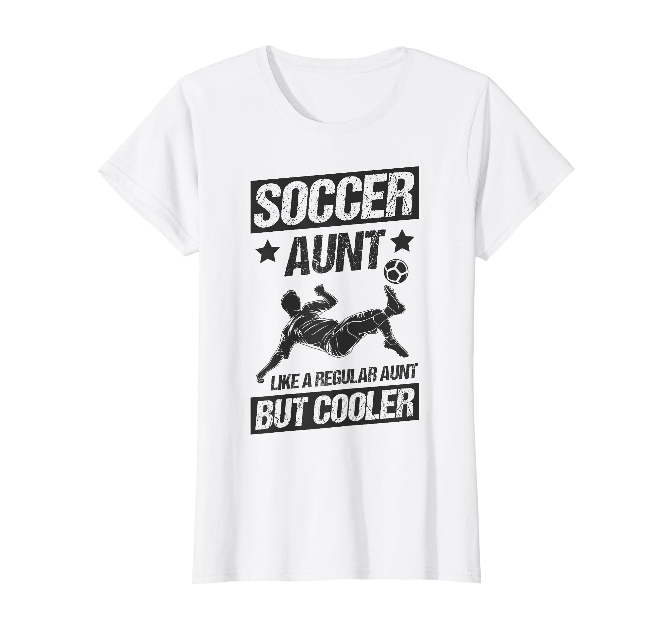 Soccer Aunt Like Regular Aunt But T-Shirt - Trendy Graphic for Adults - T-Shirt, Sweatshirt, Hoodie