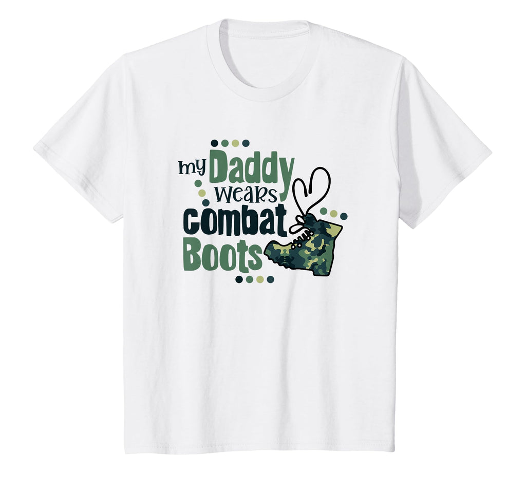My Daddy Wears Combat Boots T-Shirt - Fun Novelty Design for Adults - T-Shirt, Sweatshirt, Hoodie