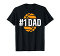 1 Dad Basketball Dad Basketball Player T-Shirt - Trendy Graphic for Adults - T-Shirt, Sweatshirt, Hoodie