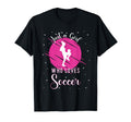 Just Who Loves Soccer Outfit T-Shirt - Fun Novelty Design Men Women - T-Shirt, Sweatshirt, Hoodie