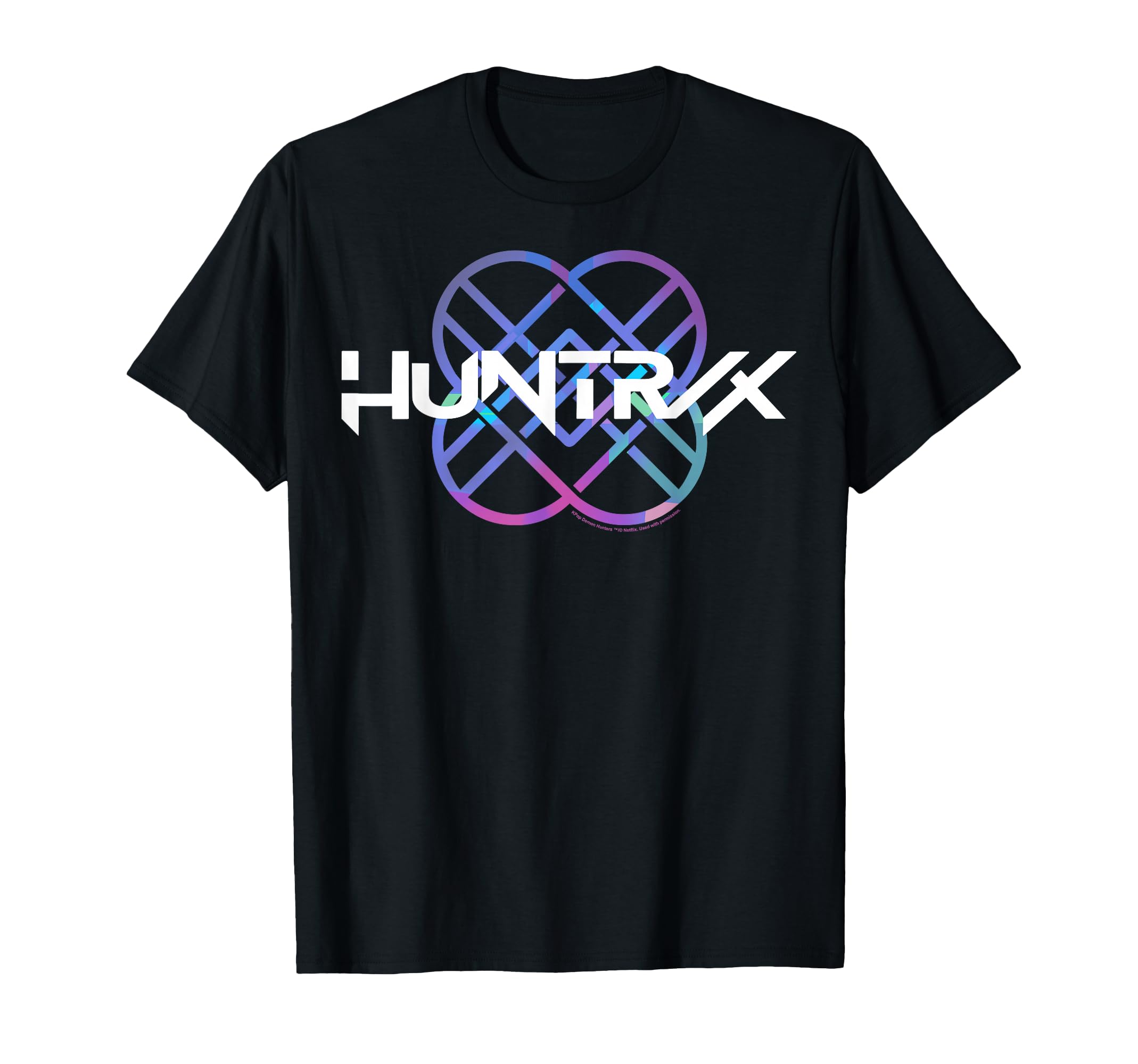 Kpop Demon Hunters Huntr X Gradient T-Shirt - Graphic Print for Adults - T-Shirt, Sweatshirt, Hoodie