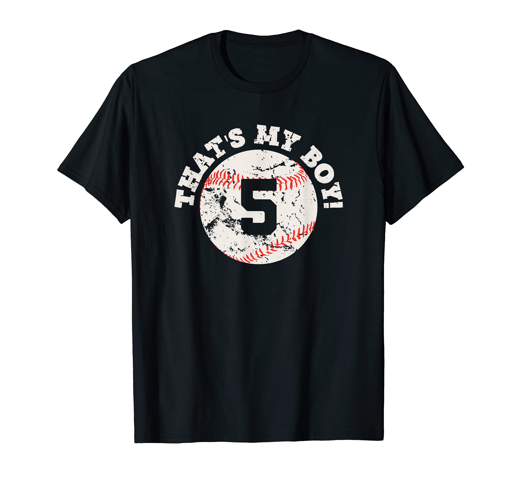 Thats My 5 Baseball Player Mom Or Dad T-Shirt - Unique Graphic Men Women - T-Shirt, Sweatshirt, Hoodie