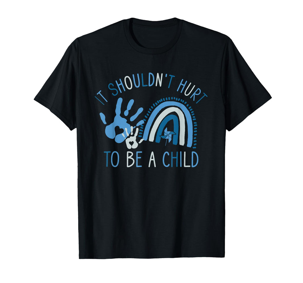 It Shouldnt Hurt To Be Child Abuse T-Shirt - Minimalist Print for Adults - T-Shirt, Sweatshirt, Hoodie