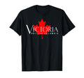 Victoria Bc Canada Maple Leaf T-Shirt - Novelty Apparel for Adults - T-Shirt, Sweatshirt, Hoodie