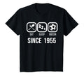 Eat Sleep Soccer Since 1955 Funny 64Th T-Shirt - Graphic Print Men Women - T-Shirt, Sweatshirt, Hoodie