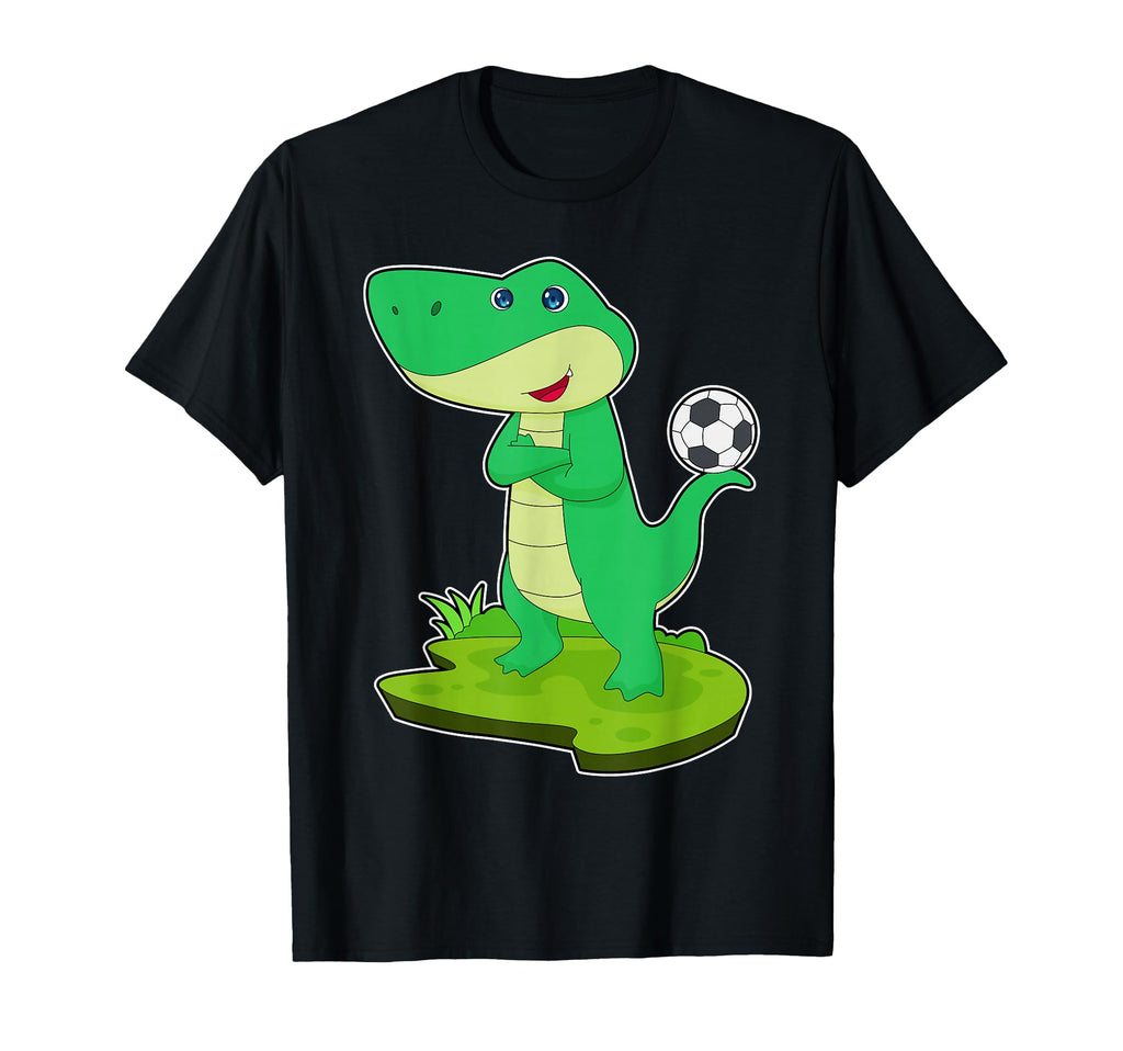 Crocodile Soccer Player Soccer Sports T-Shirt - Custom Art Print Unisex - T-Shirt, Sweatshirt, Hoodie