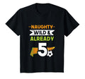 Naughty Wild Already 5 Birthday Soccer T-Shirt - Minimalist Print Men Women - T-Shirt, Sweatshirt, Hoodie