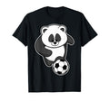 Panda Soccer Player Soccer Sports T-Shirt - Custom Art Print for Adults - T-Shirt, Sweatshirt, Hoodie
