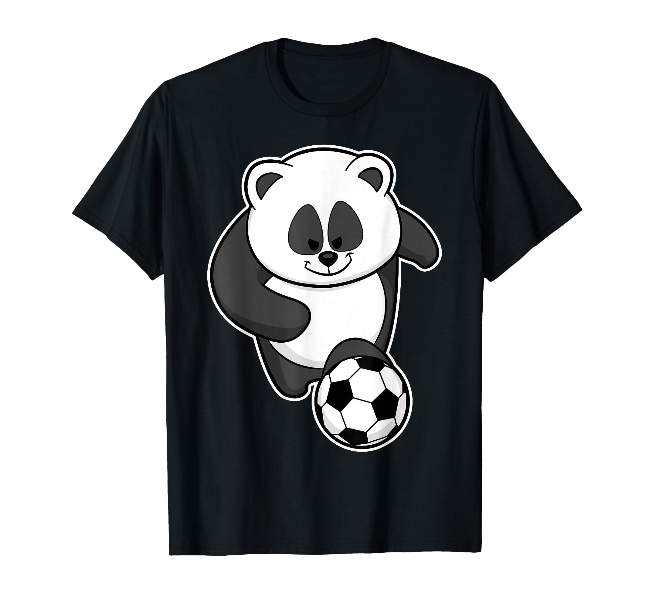 Panda Soccer Player Soccer Sports T-Shirt - Custom Art Print for Adults - T-Shirt, Sweatshirt, Hoodie