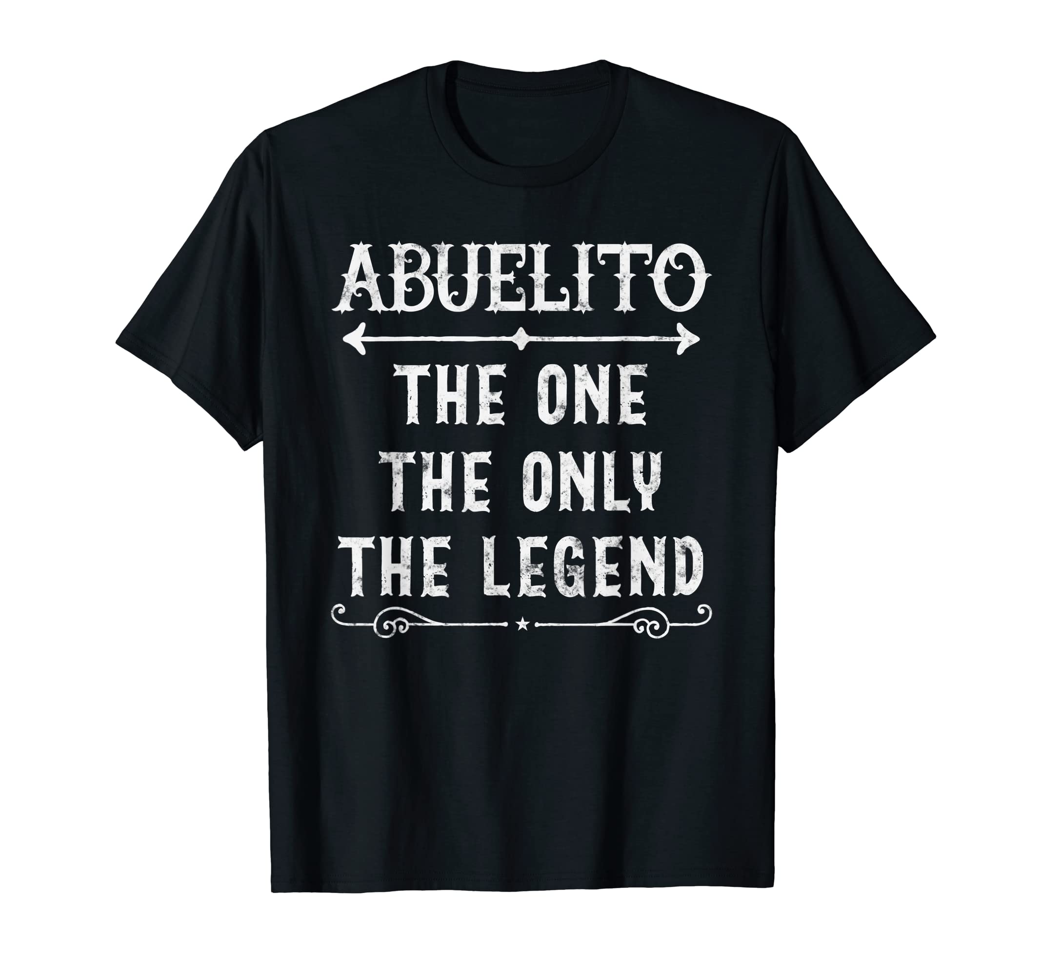 Abuelito One Only Legend Fathers Day T-Shirt - Minimalist Print Men Women - T-Shirt, Sweatshirt, Hoodie