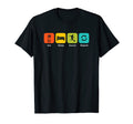 Eat Sleep Soccer Repeat Soccer Players T-Shirt - Aesthetic Graphic Unisex - T-Shirt, Sweatshirt, Hoodie