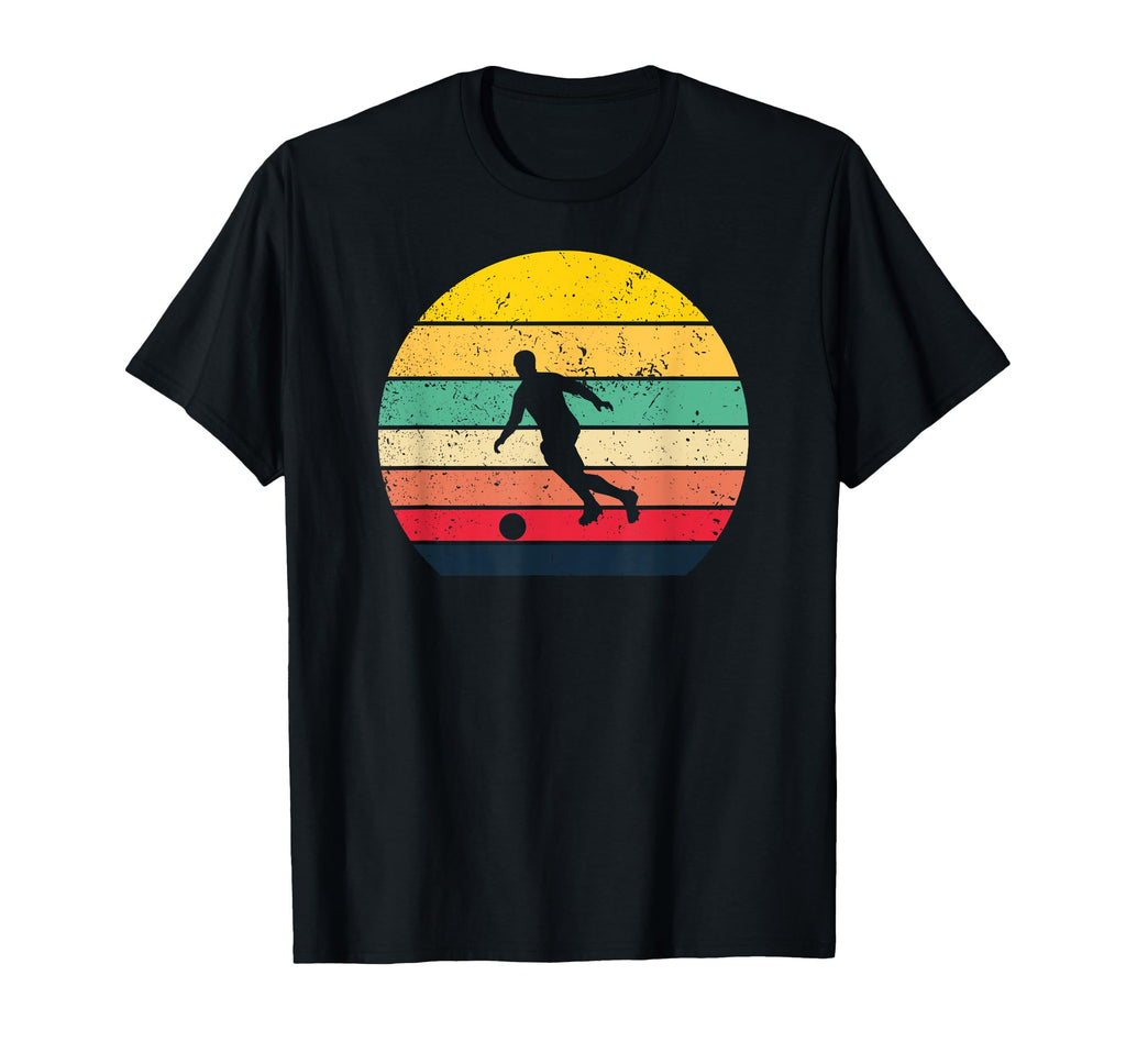 Sunset Football Soccer T-Shirt - Trendy Graphic Unisex - T-Shirt, Sweatshirt, Hoodie