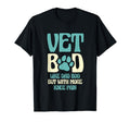 Vet Bod Like Dad Bod But More Knee T-Shirt - Fun Novelty Design Men Women - T-Shirt, Sweatshirt, Hoodie