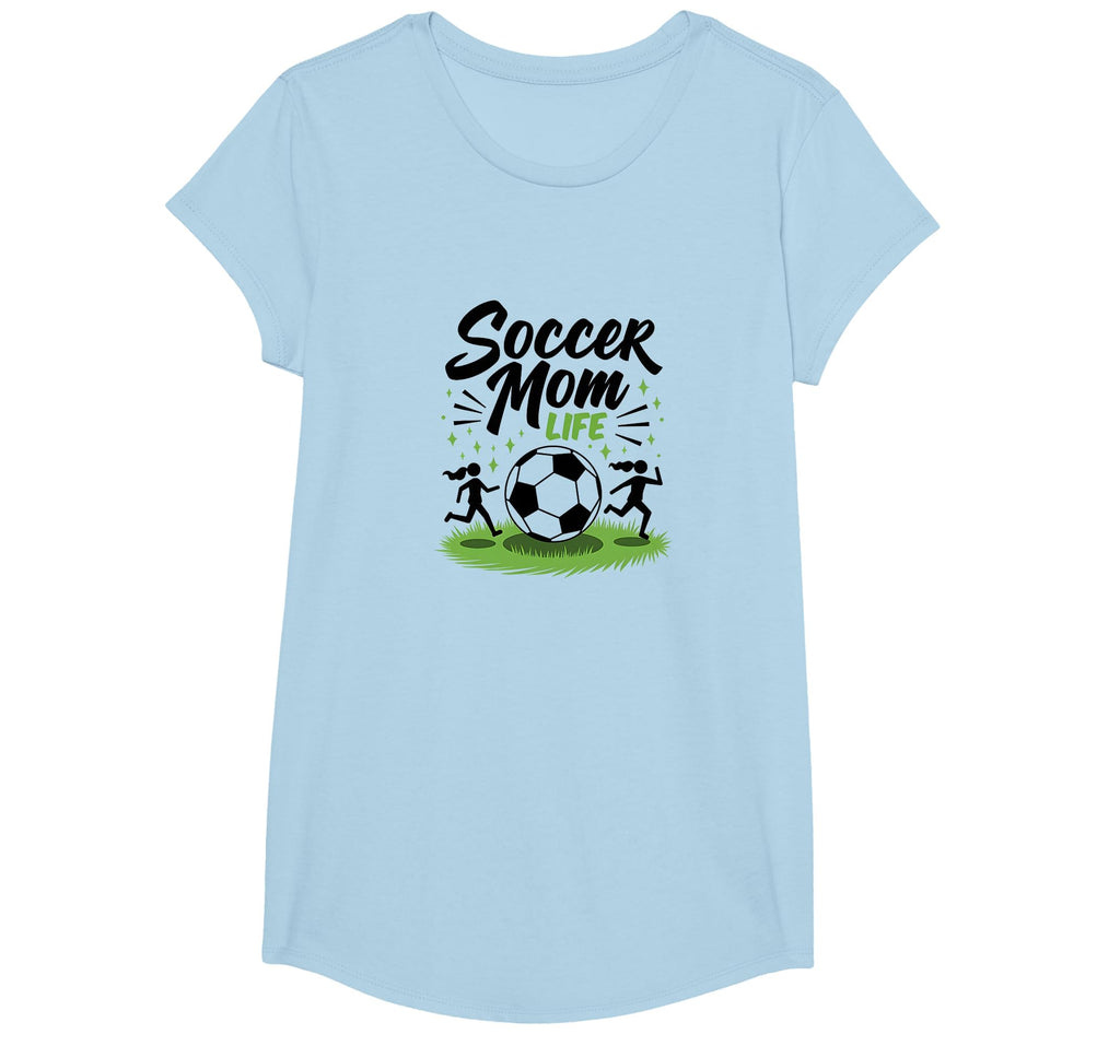 Soccer Mom Life Proud Parent Team Sweatshirt - Custom Art Print for Adults - T-Shirt, Sweatshirt, Hoodie