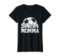 Soccer Momma Gifts Mothers Day Soccer T-Shirt - Unique Graphic Unisex - T-Shirt, Sweatshirt, Hoodie