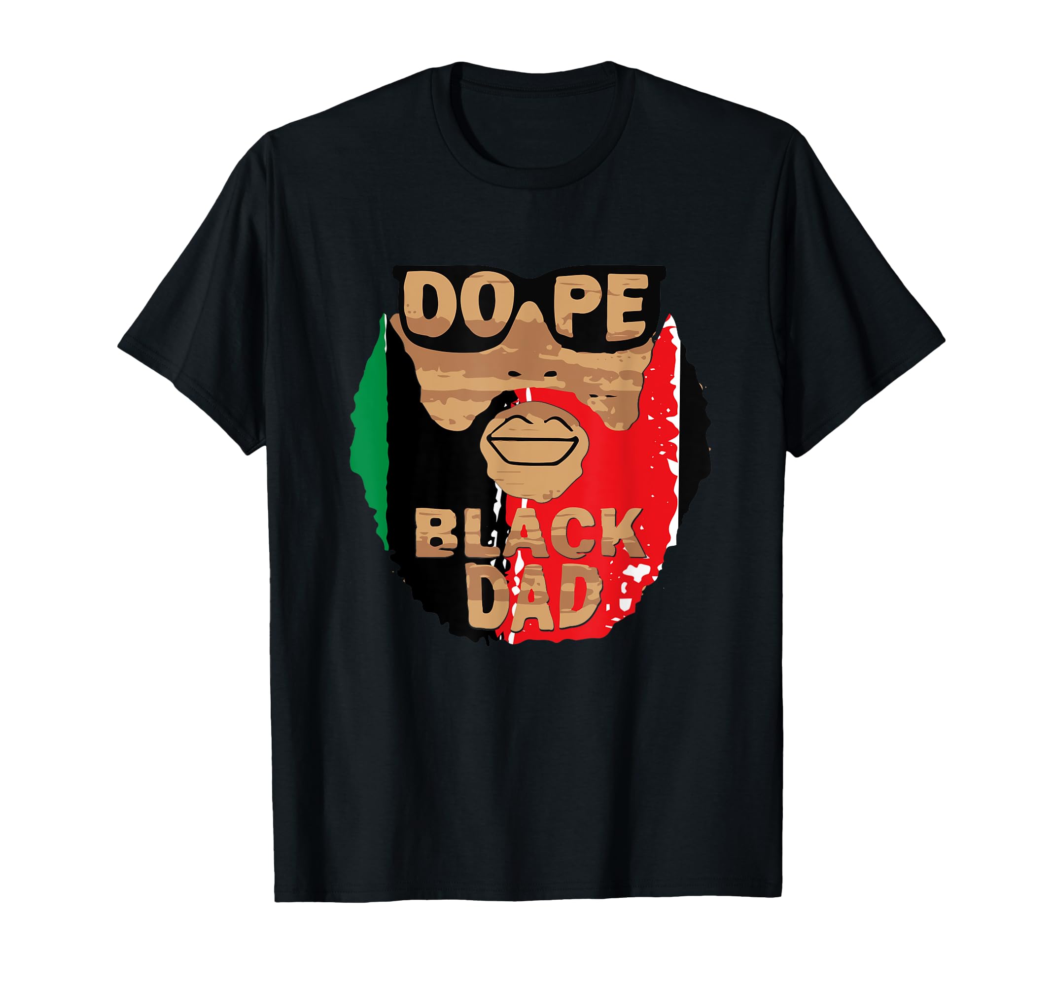 Dope Black Dad Black Fathers Matter T-Shirt - Aesthetic Graphic Men Women - T-Shirt, Sweatshirt, Hoodie
