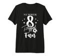 Number 8 Biggest Fan Soccer Player Family T-Shirt - Trendy Graphic Unisex - T-Shirt, Sweatshirt, Hoodie