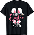 Happy Easter 2026 Bunny Egg Women Girls Kids Toddler - Adult & Kids T-Shirts, Sweatshirts & Hoodies apparel design preview 1