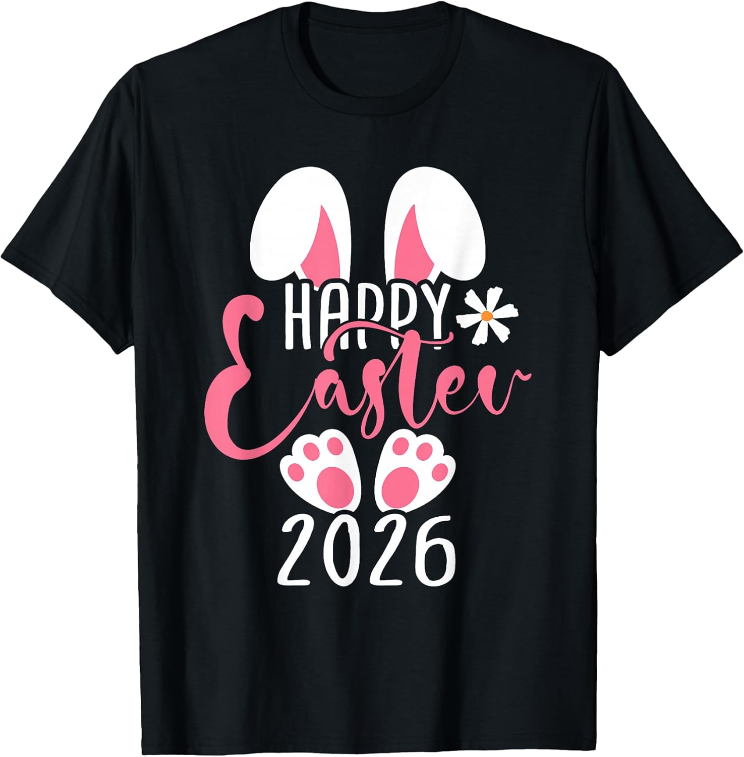 Happy Easter 2026 Bunny Egg Women Girls Kids Toddler - Adult & Kids T-Shirts, Sweatshirts & Hoodies apparel design preview 1