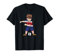 Flossing Soccer Costa Rica Jersey T-Shirt - Custom Art Print Unisex - T-Shirt, Sweatshirt, Hoodie
