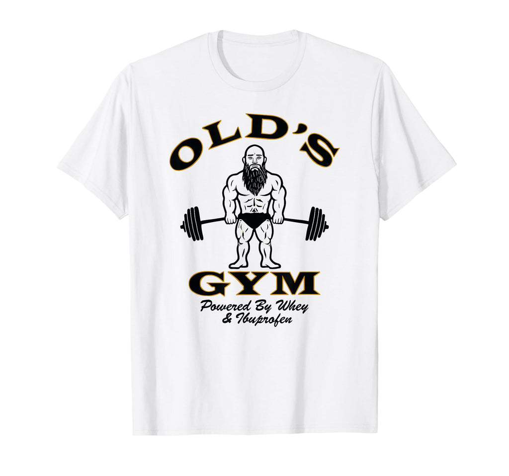 Olds Gym Logo Workout Dad Grandpa T-Shirt - Minimalist Print for Adults - T-Shirt, Sweatshirt, Hoodie