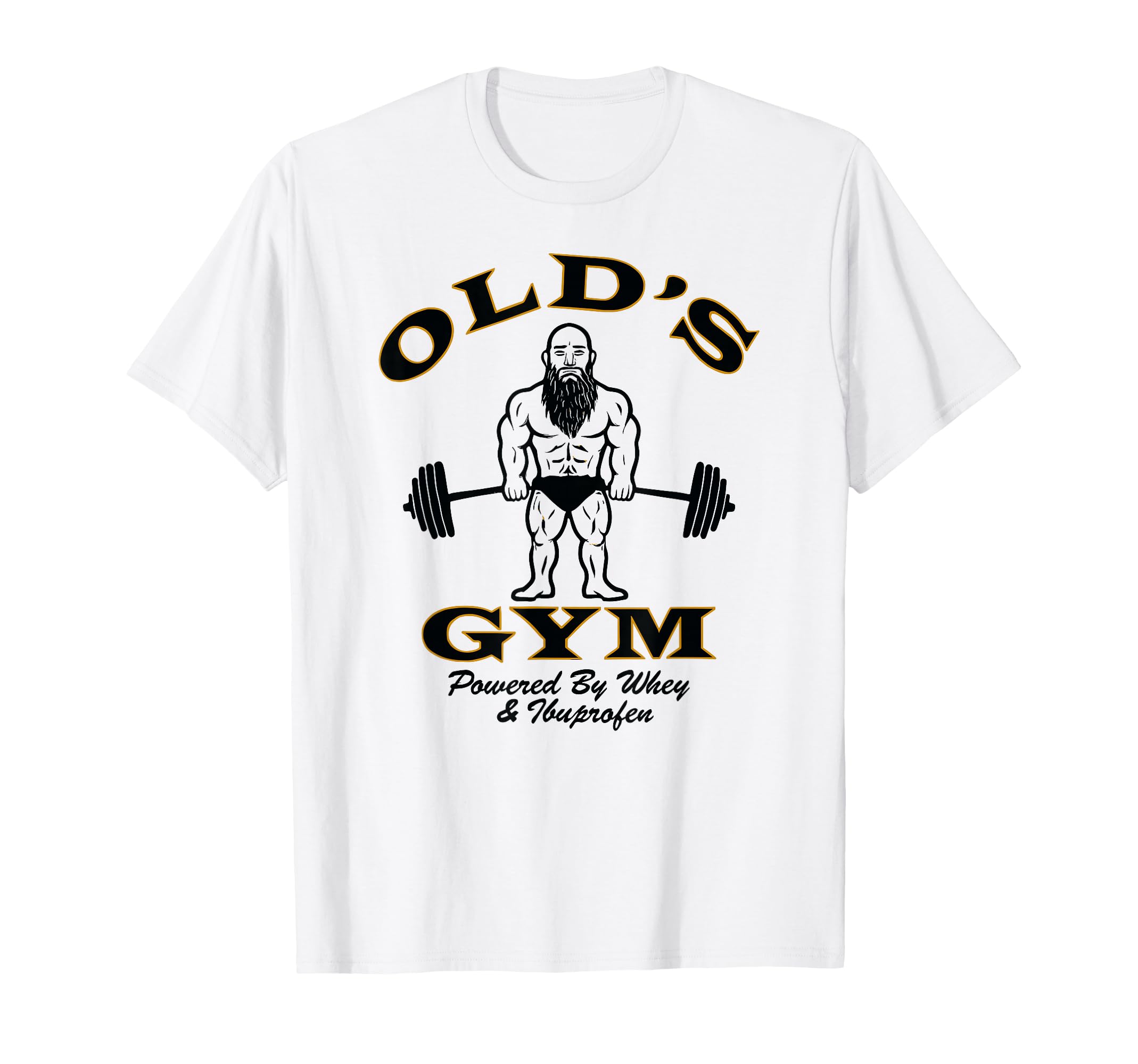 Olds Gym Logo Workout Dad Grandpa T-Shirt - Minimalist Print for Adults - T-Shirt, Sweatshirt, Hoodie