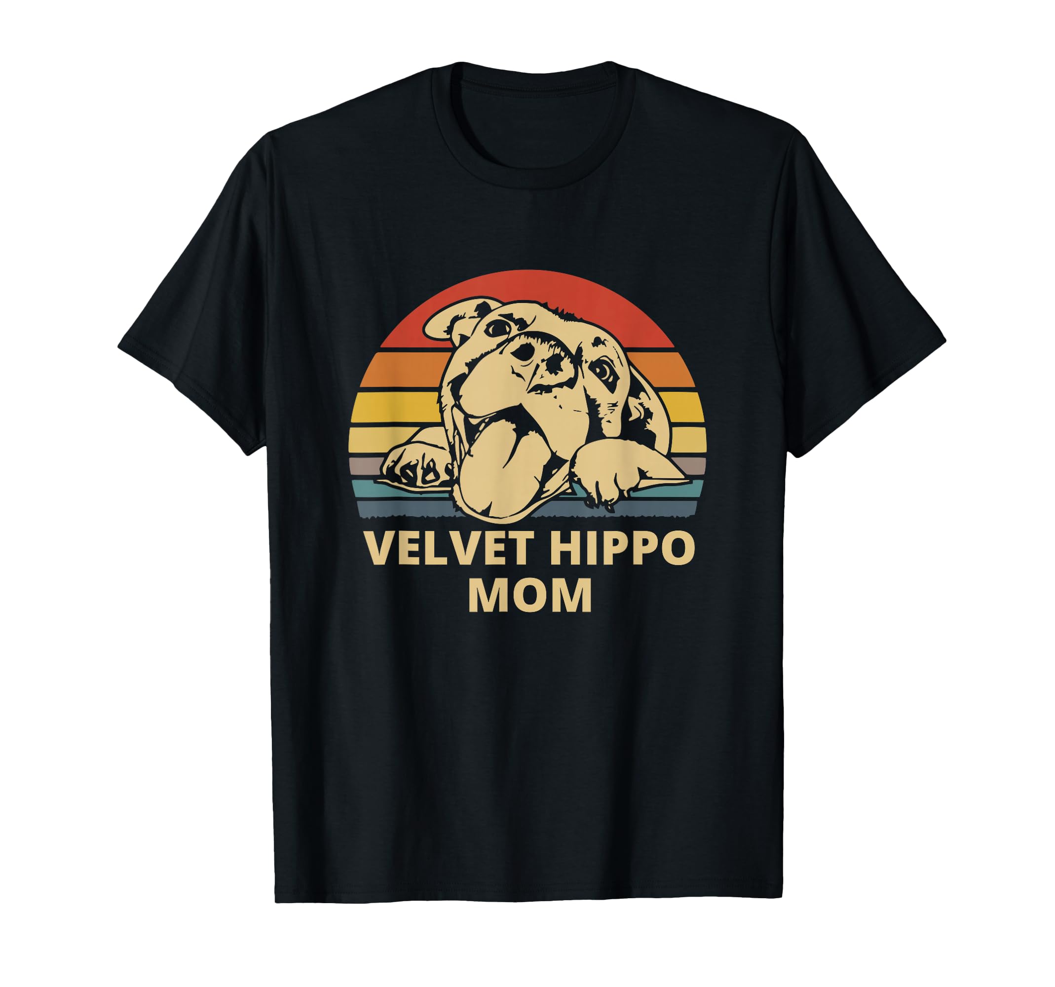 Velvet Hippo Mom I Love My Pit T-Shirt - Custom Art Print for Adults - T-Shirt, Sweatshirt, Hoodie