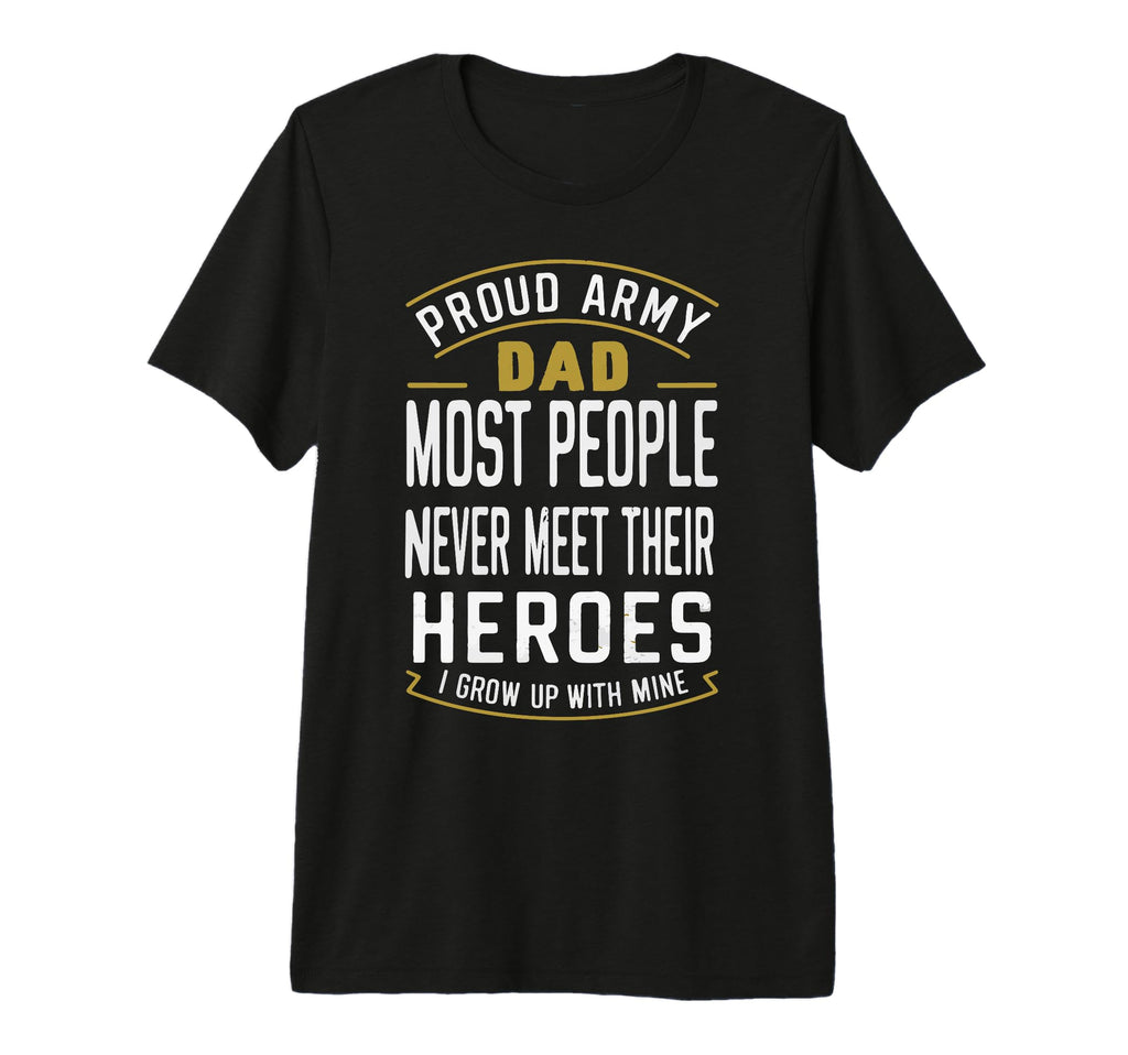 Proud Army Dad Military Pride T-Shirt - Aesthetic Graphic Men Women - T-Shirt, Sweatshirt, Hoodie