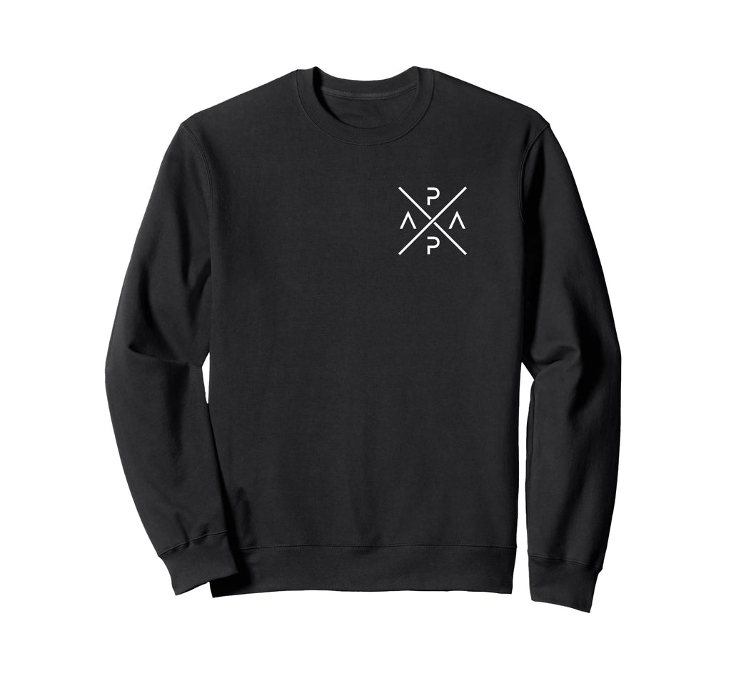 Papa Logo Vatertag Papa Sweatshirt - Aesthetic Graphic for Adults - T-Shirt, Sweatshirt, Hoodie