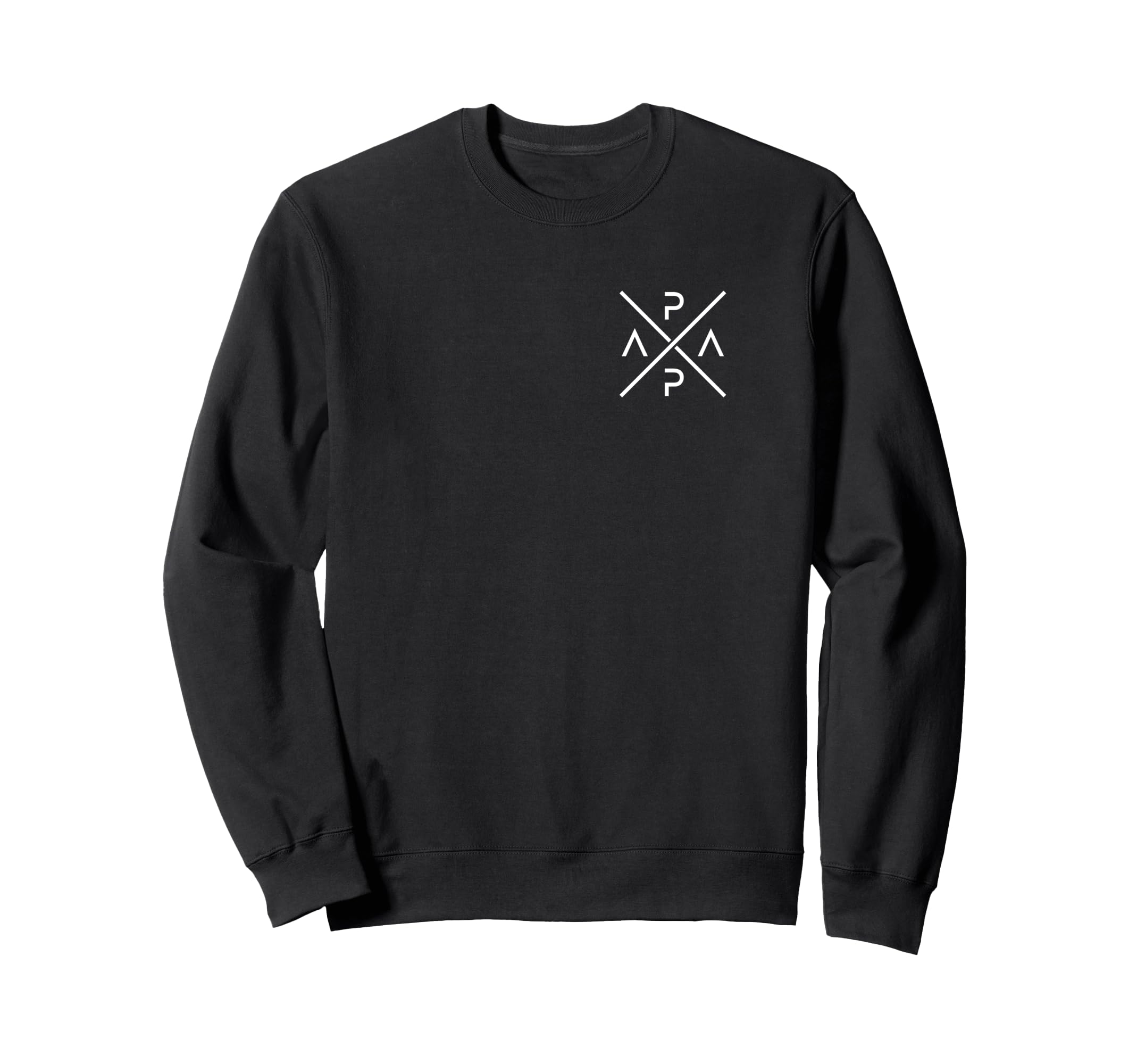 Papa Logo Vatertag Papa Sweatshirt - Aesthetic Graphic for Adults - T-Shirt, Sweatshirt, Hoodie