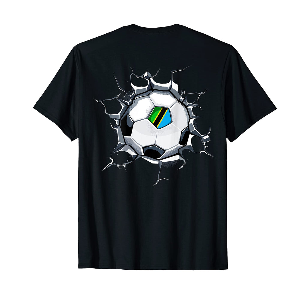 Tanzania Soccer Fans Jersey Proud T-Shirt - Unique Graphic Men Women - T-Shirt, Sweatshirt, Hoodie