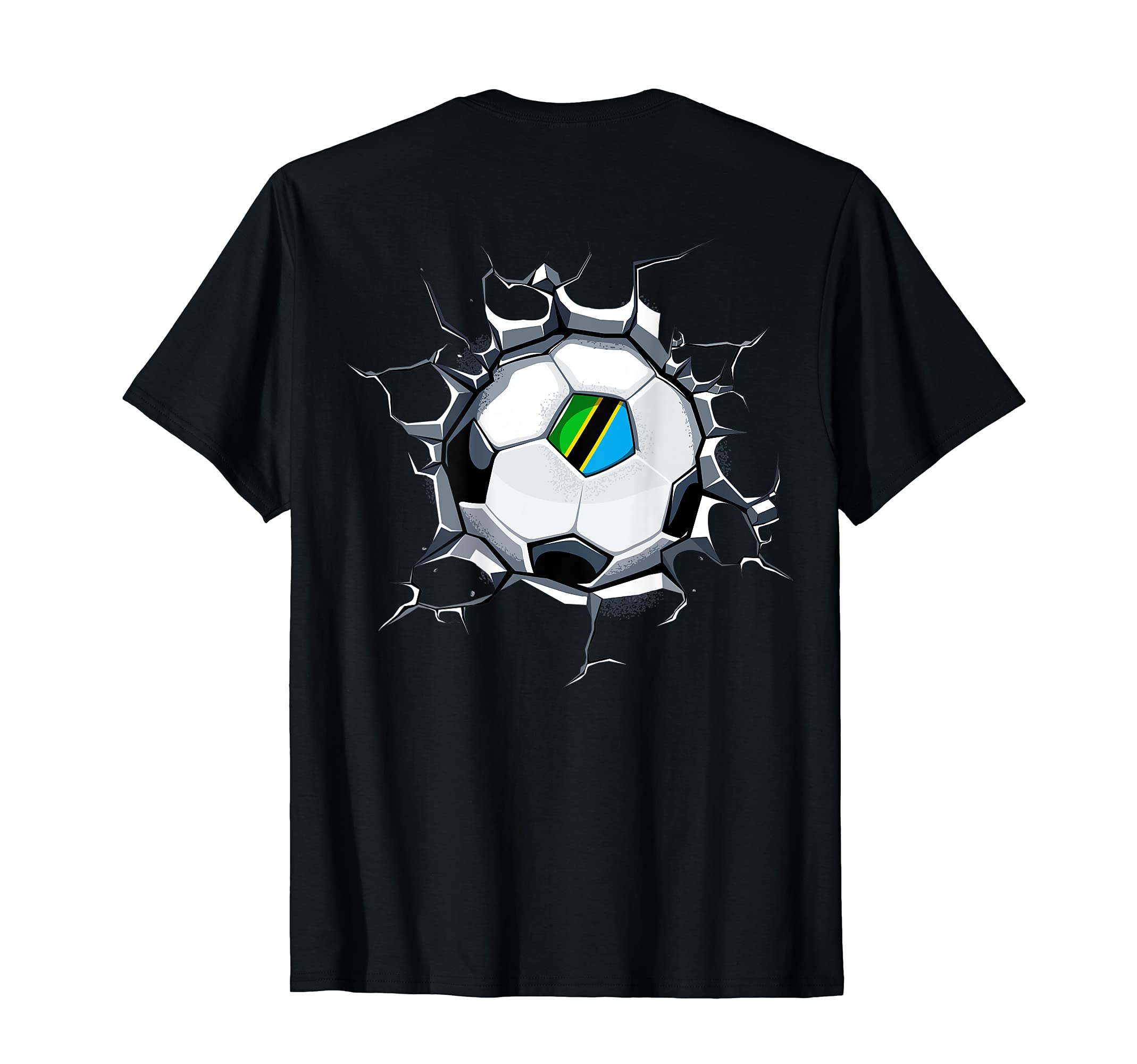 Tanzania Soccer Fans Jersey Proud T-Shirt - Unique Graphic Men Women - T-Shirt, Sweatshirt, Hoodie