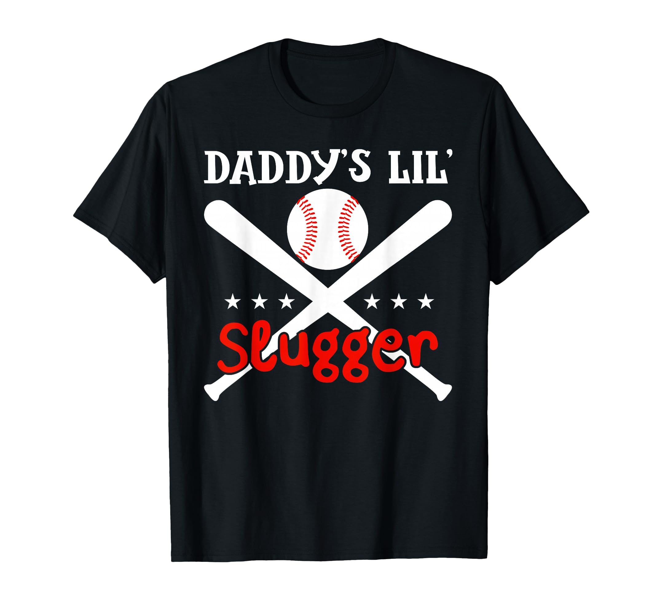 Daddys Lil Slugger Funny Baseball T-Shirt - Aesthetic Graphic Men Women - T-Shirt, Sweatshirt, Hoodie