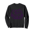 Purple Cheer Dad Cheerleader Sweatshirt - Novelty Apparel Unisex - T-Shirt, Sweatshirt, Hoodie