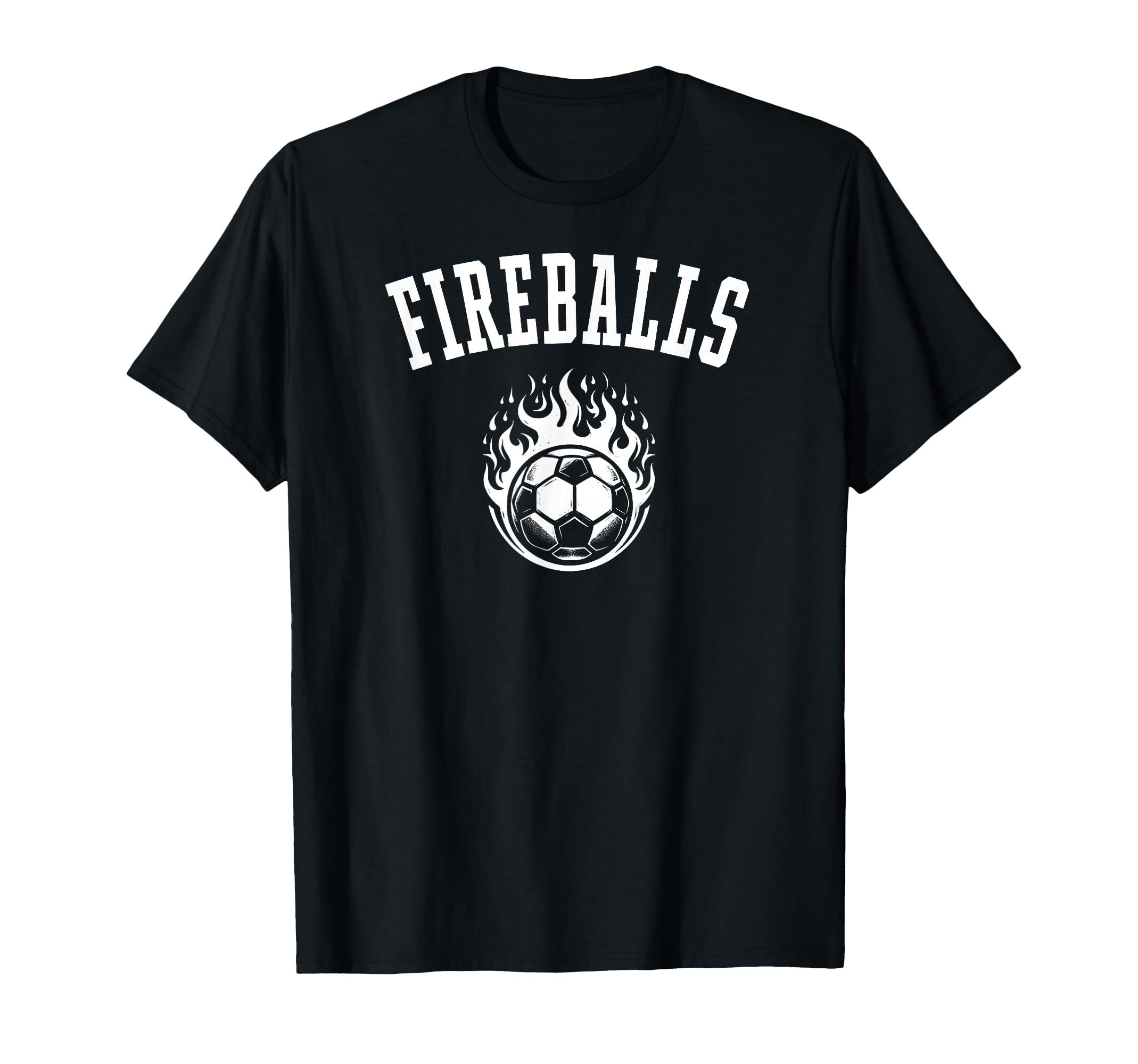 Fireballs Mascot Players And Fans T-Shirt - Graphic Print for Adults - T-Shirt, Sweatshirt, Hoodie