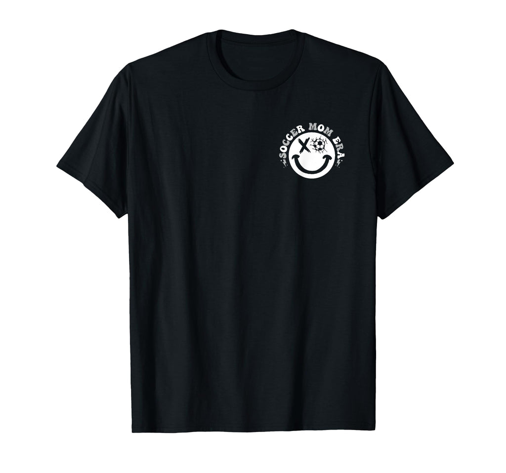 My Soccer Mom Era Groovy Funny 2 Sides T-Shirt - Minimalist Print Unisex - T-Shirt, Sweatshirt, Hoodie
