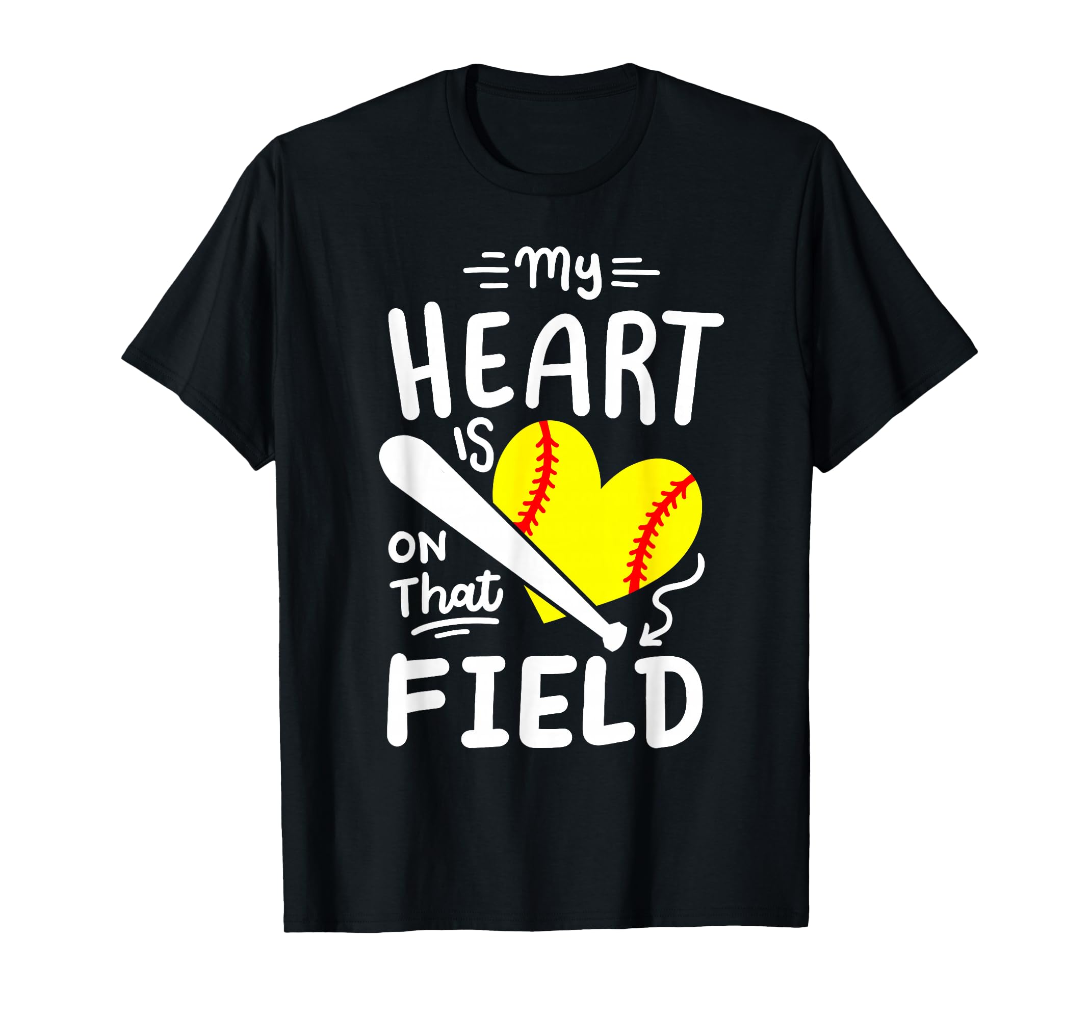 Softball Player Mom Grandma My T-Shirt - Fun Novelty Design for Adults - T-Shirt, Sweatshirt, Hoodie