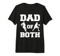 Mens Dad Both Funny Rugby Basketball T-Shirt - Streetwear Style for Adults - T-Shirt, Sweatshirt, Hoodie