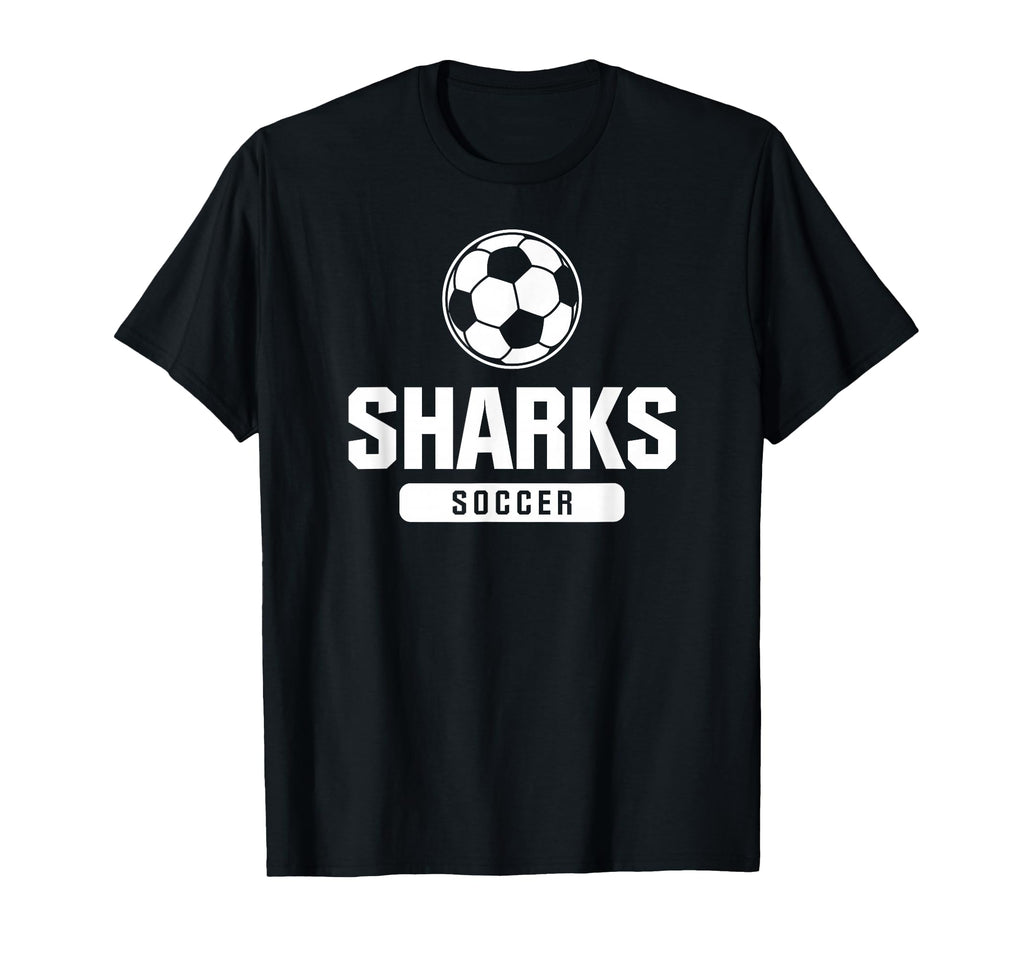 Sharks Soccer Elementary Middle T-Shirt - Casual Everyday Wear for Adults - T-Shirt, Sweatshirt, Hoodie