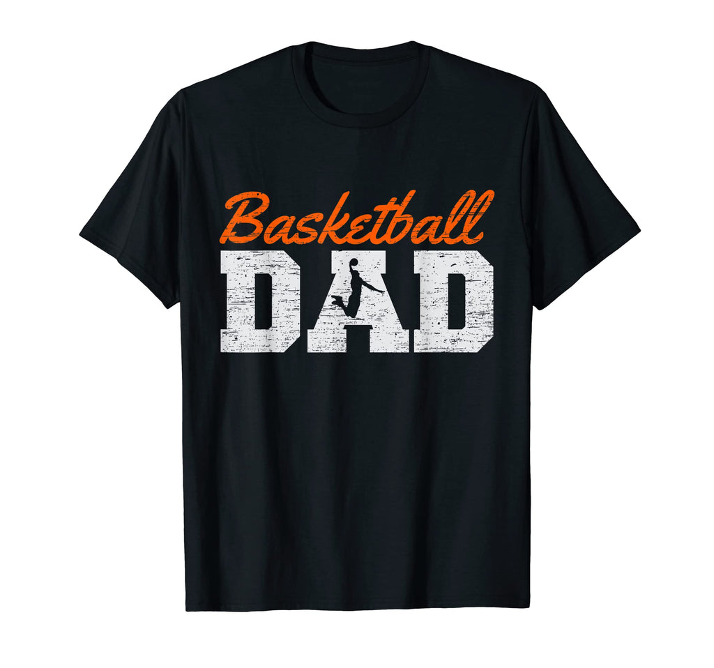 Basketball Dad Fathers Day Bball T-Shirt - Trendy Graphic for Adults - T-Shirt, Sweatshirt, Hoodie