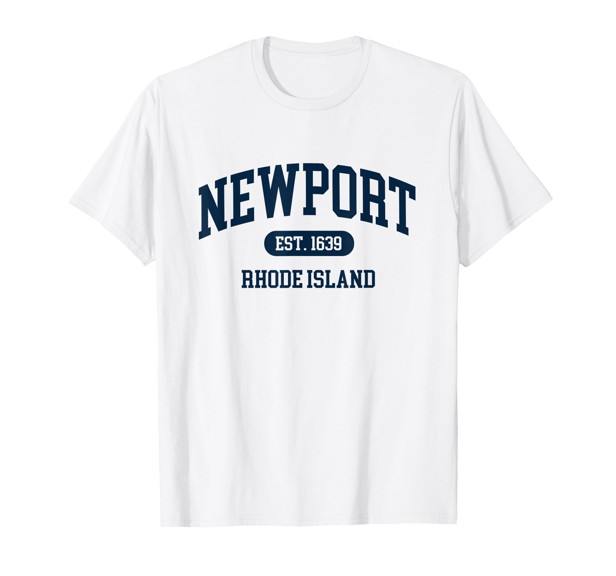 Newport Rhode Island Established T-Shirt - Casual Everyday Wear Unisex - T-Shirt, Sweatshirt, Hoodie
