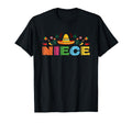 Niece Mexican Fiesta Bday Party T-Shirt - Custom Art Print for Adults - T-Shirt, Sweatshirt, Hoodie