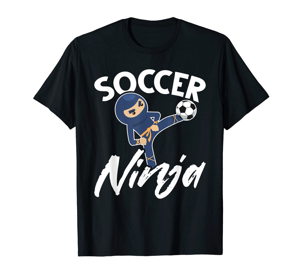 Ninja Soccer Player T-Shirt - Graphic Print for Adults - T-Shirt, Sweatshirt, Hoodie