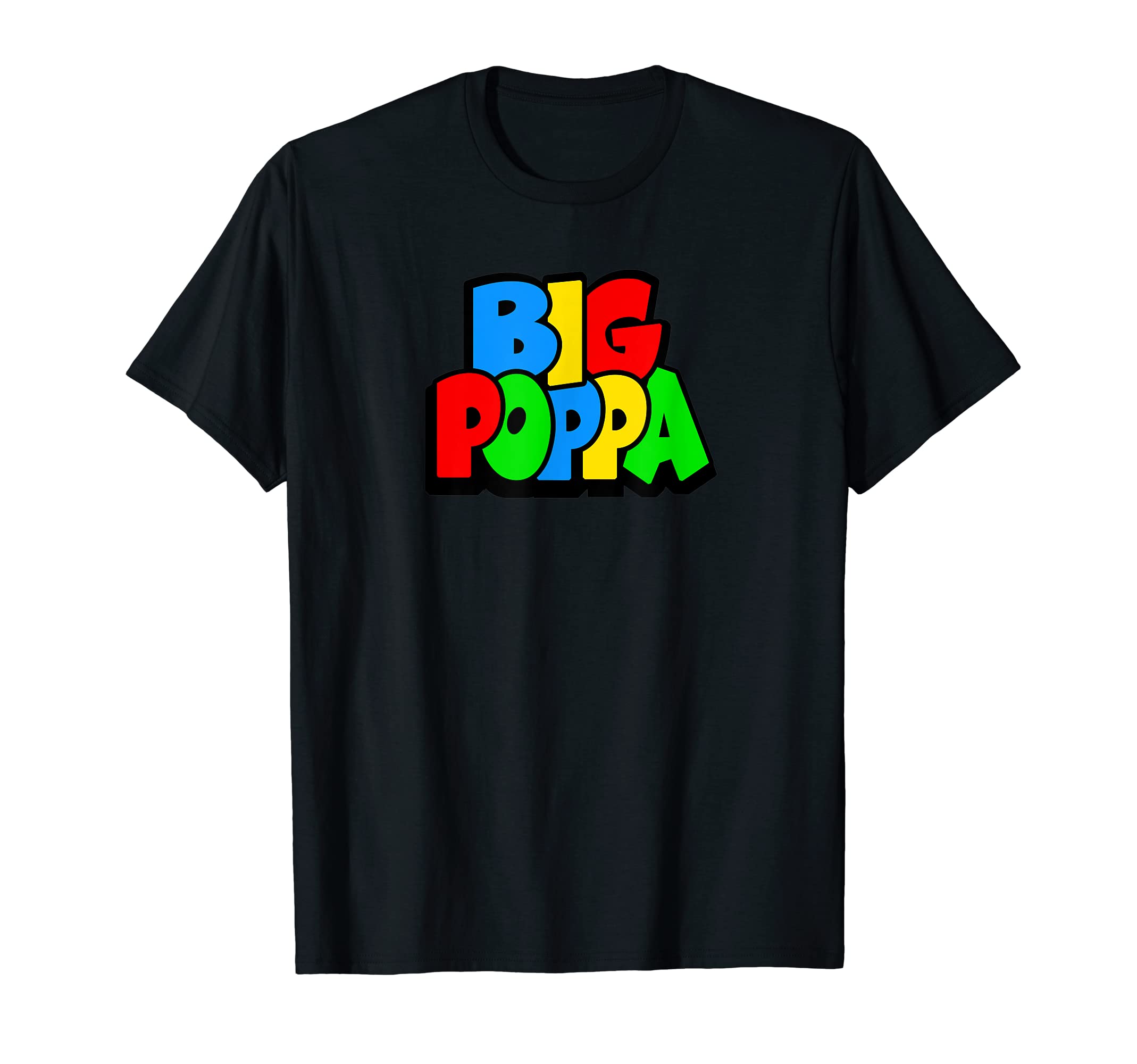Mens Big Poppa Gamer Dad Gaming T-Shirt - Unique Graphic for Adults - T-Shirt, Sweatshirt, Hoodie
