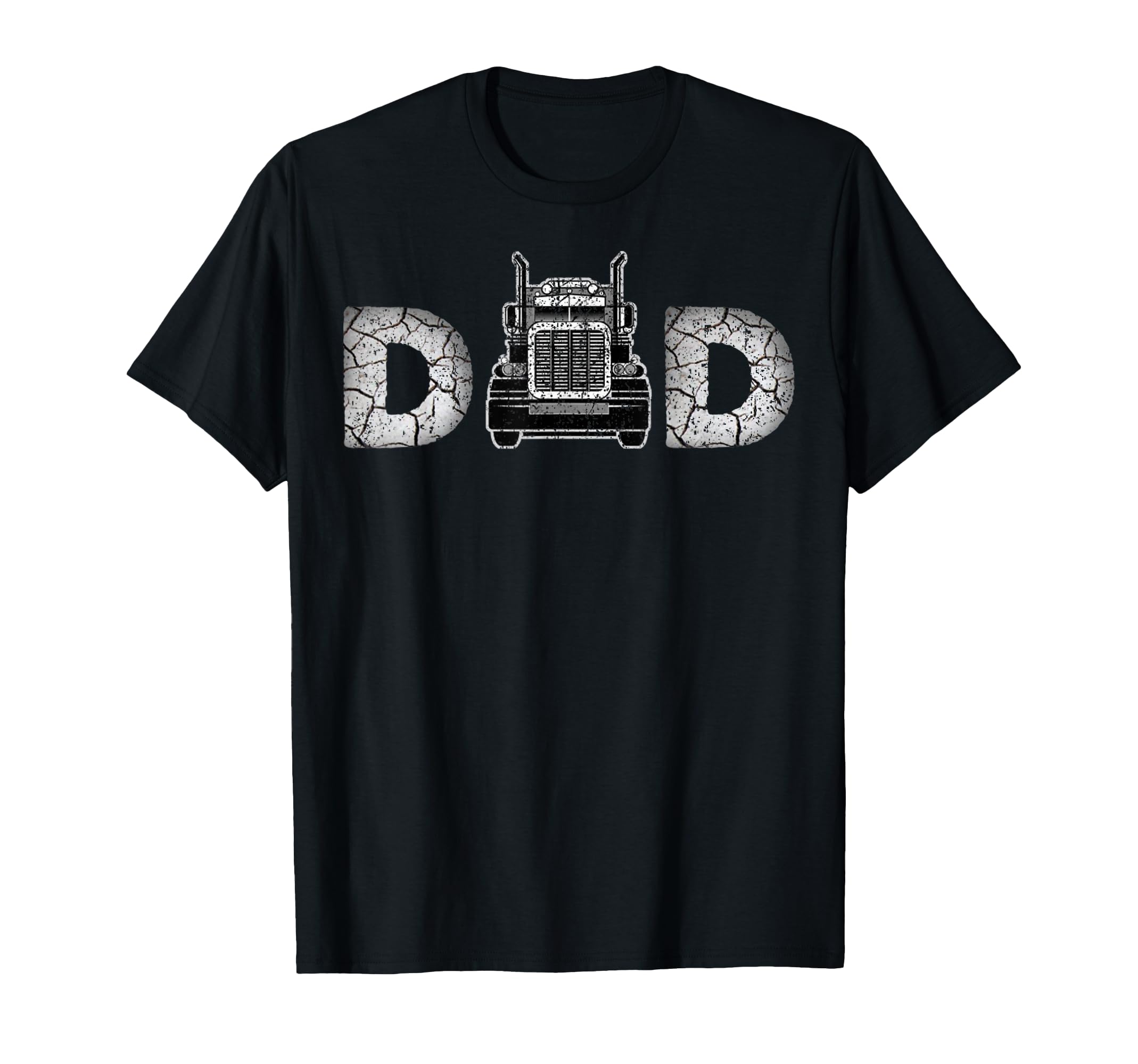 Funny My Dad Is Trucker Family Mom T-Shirt - Novelty Apparel for Adults - T-Shirt, Sweatshirt, Hoodie