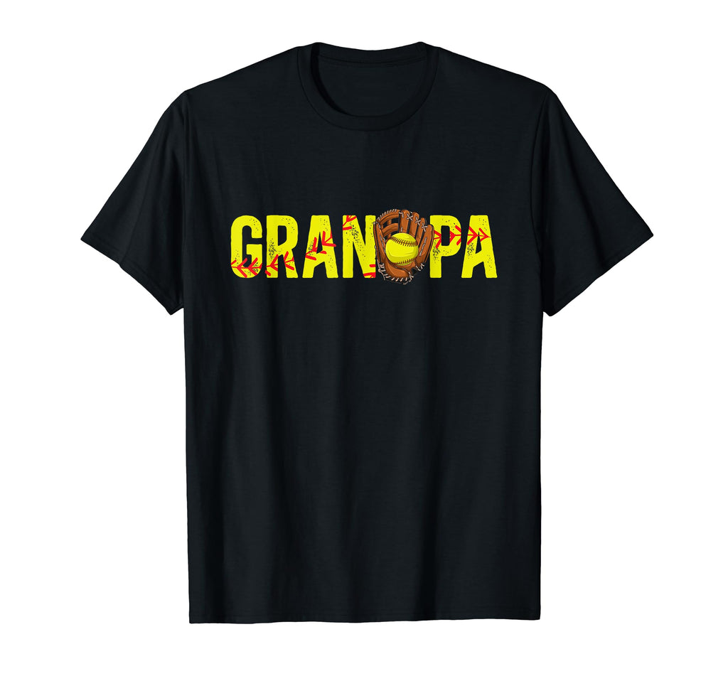 Grandpa Softball Grandpa Softball Player T-Shirt - Graphic Print Unisex - T-Shirt, Sweatshirt, Hoodie